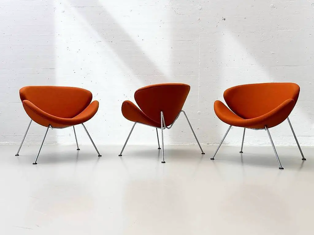 Orange Slice Sessel von Pierre Paulin für Artifort, 1980er