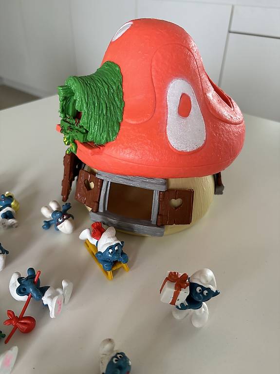 Schlumpfhaus und Schlümpfe