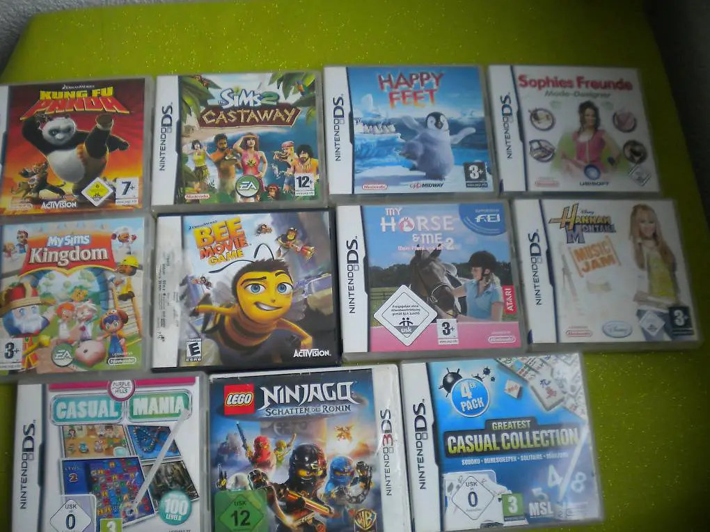 Nintendo DS Spiele aus meine Sammlung 5 Fr Stück/ Preis
