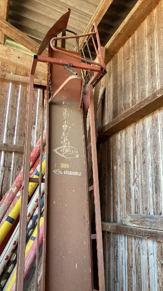 Ballenlader mit Motor für Heu und Stroh