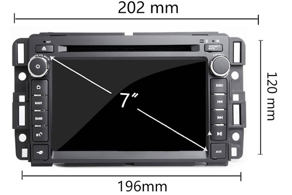 DVD GPS Multimedia System für Chevrolet Buick GMC Hummer