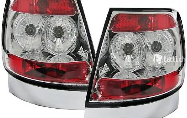  KLARGLAS RÜCKLEUCHTEN NEW CHROM, Audi A4 Limousine B5 94-00