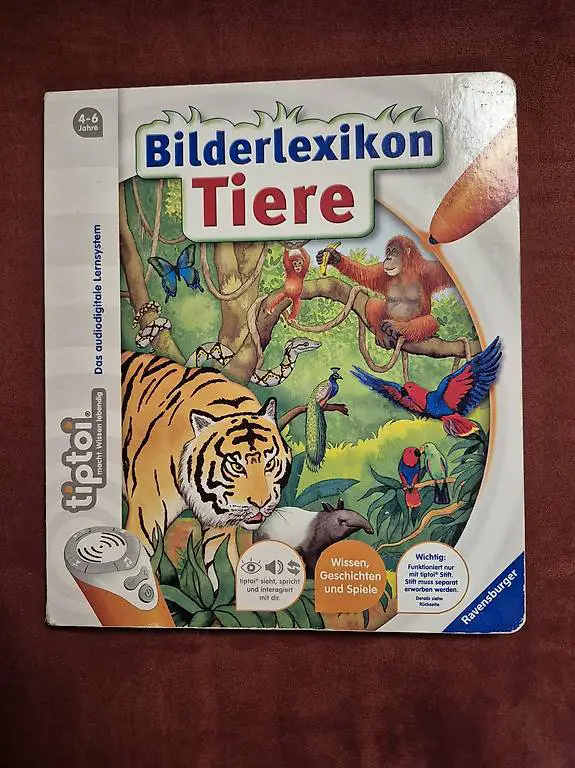 Tiptoi Buch Bilderlexikon Tiere (4-6 J.)