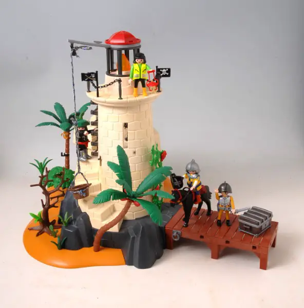 PLAYMOBIL Piraten Insel mit Leuchtturm
