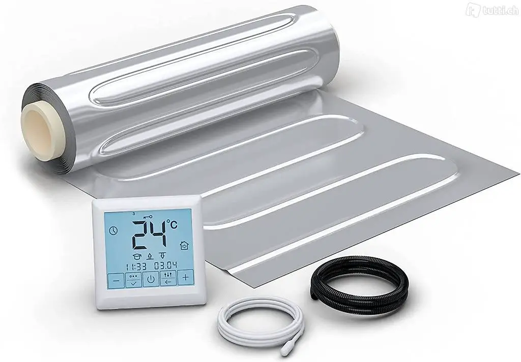  Fussbodenheizung Parkett/Laminat Komplett-Set