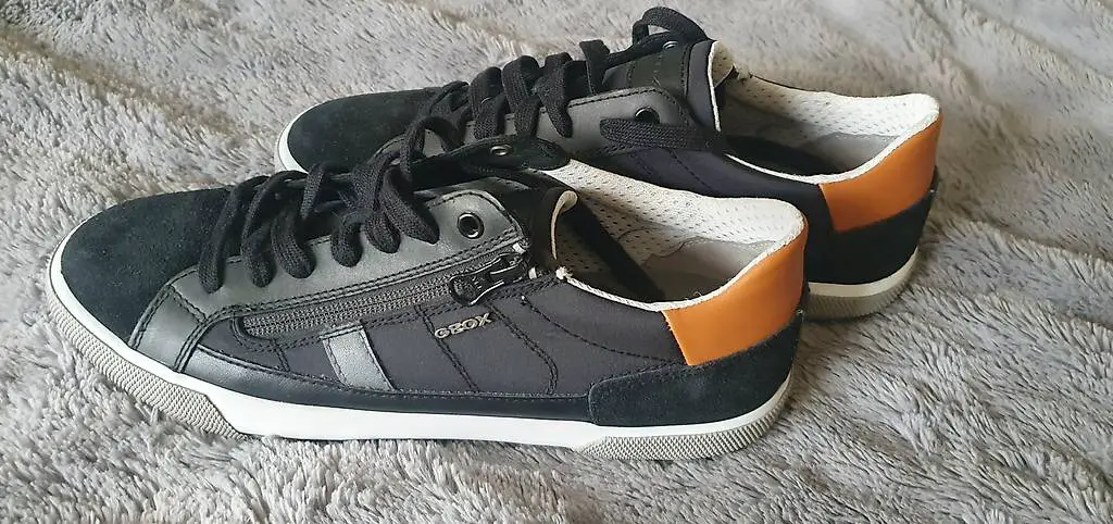 Geox Leder Sneaker schwarz Grösse 40