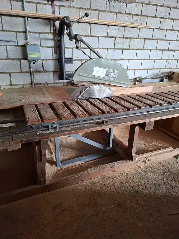 Wagenfräse 10m Schienen auch kürzer nutzbar