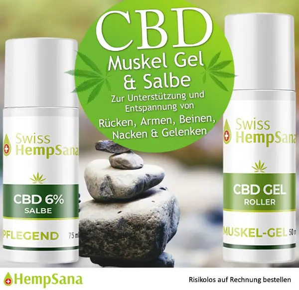 Linderung bei Muskeln und Gelenken durch CBD