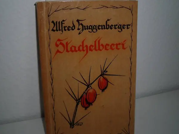 Buch von 1957 "Stachelbeeri" von Alfred Huggenberger