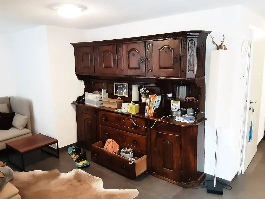 Buffet in Nussbaumholz