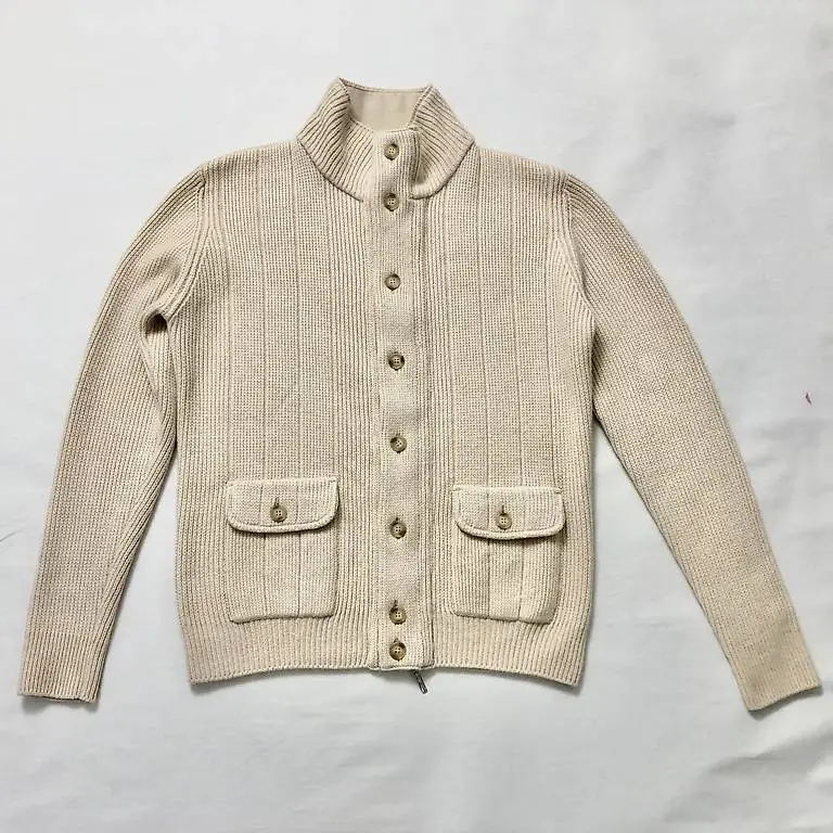 Neu Herren Cardigan aus Kaschmir Gr. 50