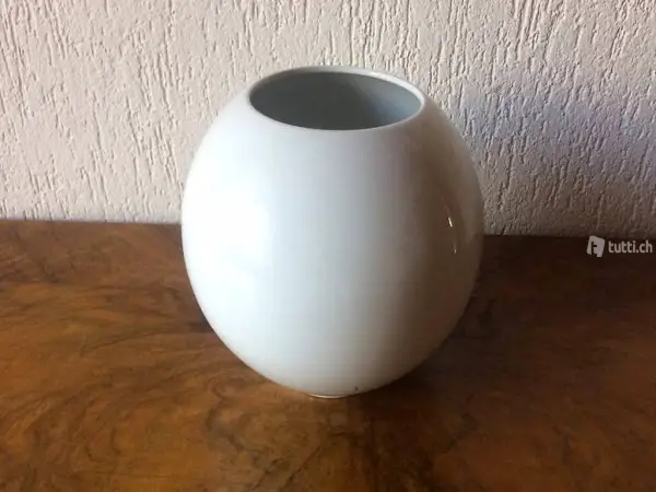 Thomas Porzellan Vase, weiss (gross)