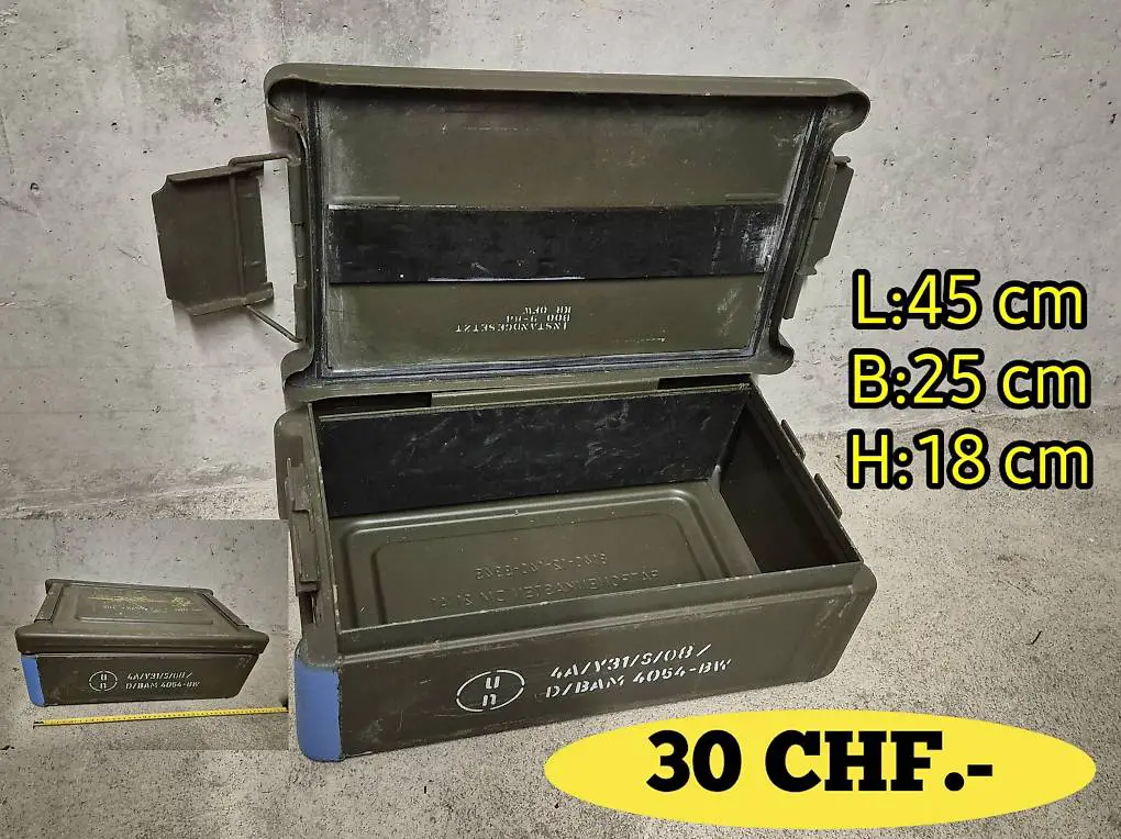 Munitionskiste (leer)