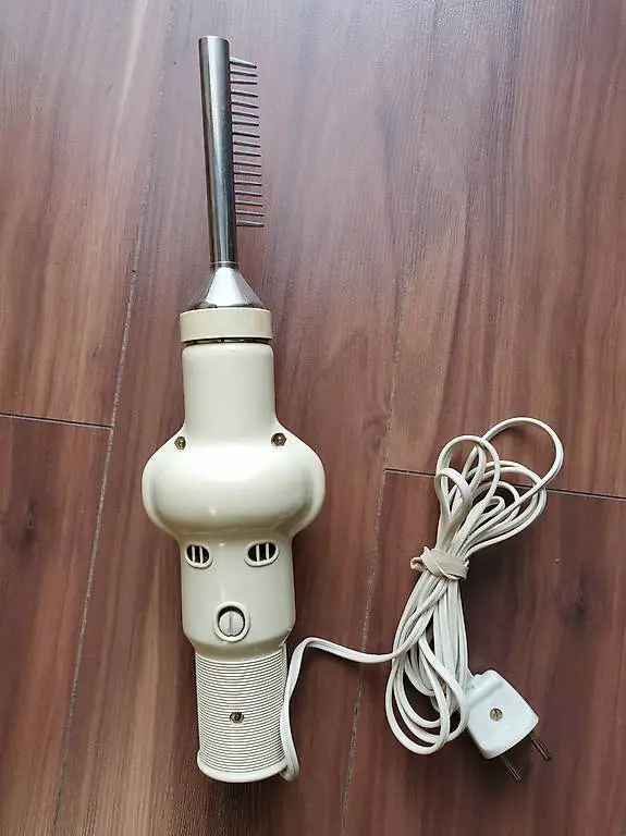 Föhn Frisier - Kamm ca 1980