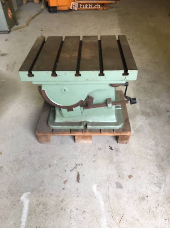 Verstelltisch für Ständerbohrmaschine