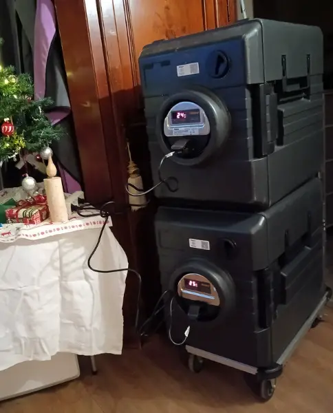 Rieber, beheizte Thermobox, schwarz