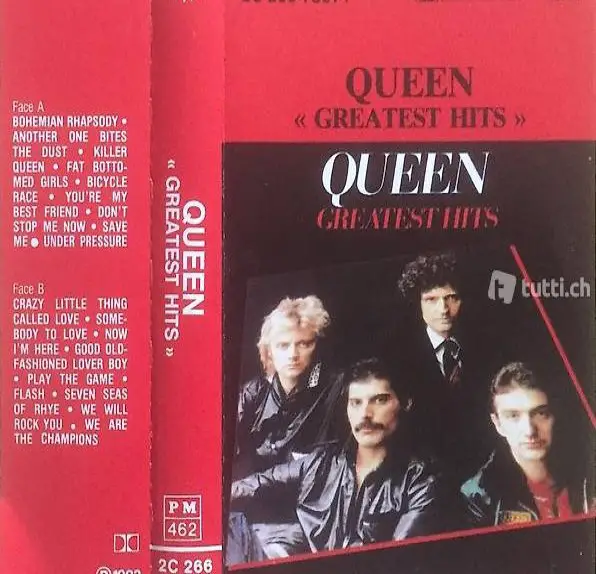 Queen - Greatest Hits (Cassette) 1981/1982