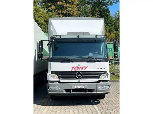 mercedes-benz, atego 1524, brücke-verdeck