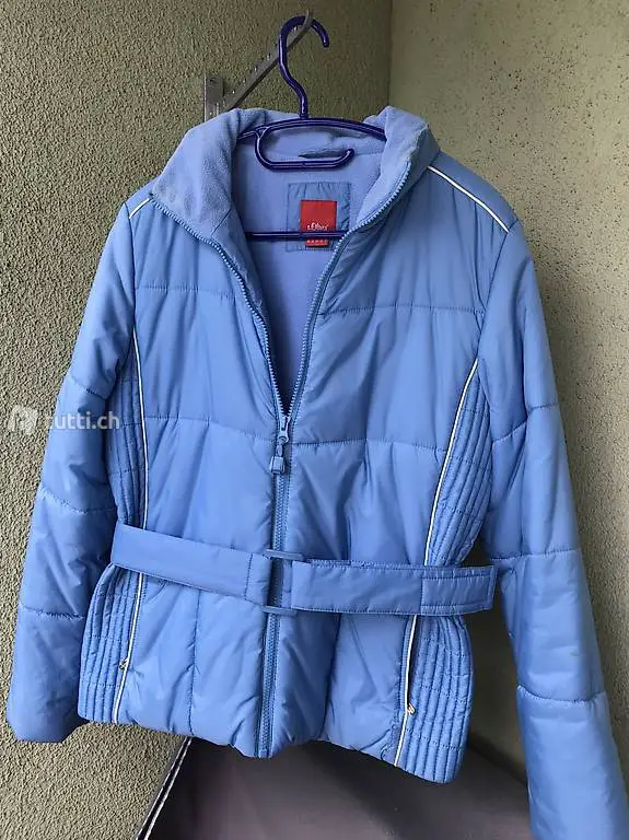 Winterjacke/ Skijacke hellblau S.Oliver