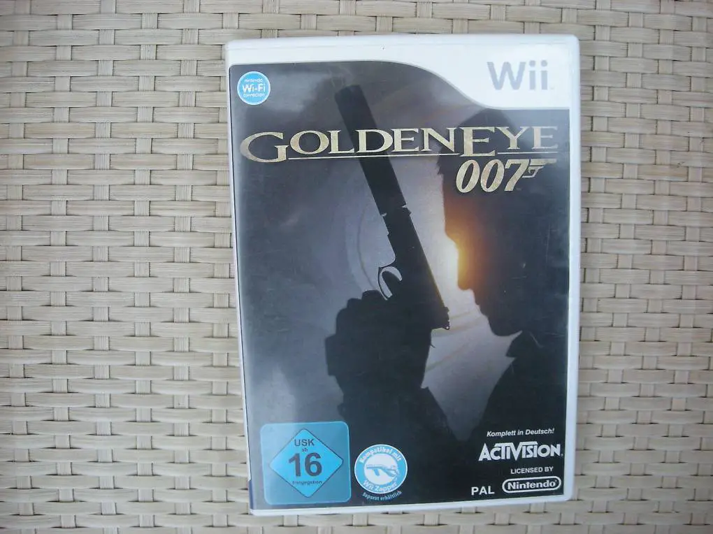 Wii Golden EYE -007 "James Bond" für Nintendo Wii Konsole