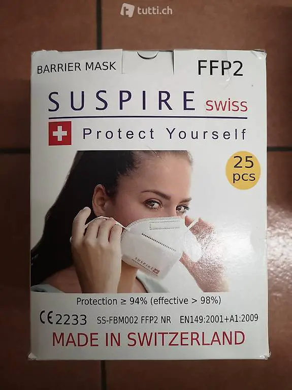 Mascherine Ffp2 Made in Switzerland