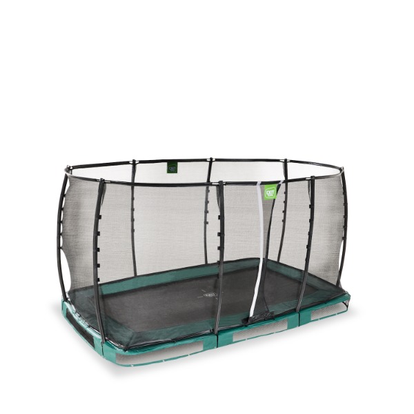 Bodentrampolin Exit Allure Premium 214x366cm - grün