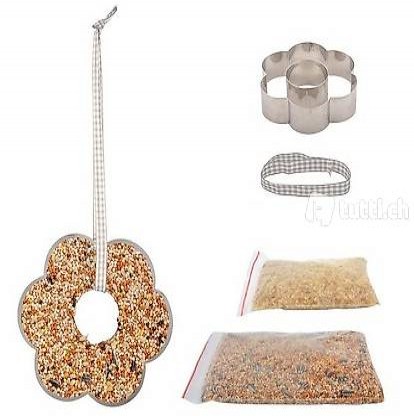 Esschert Design Bastelset für Vogelfutter-Plätzchen Blumenf