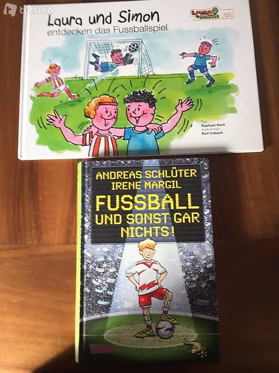 2 Kinderbücher für Fussballfans