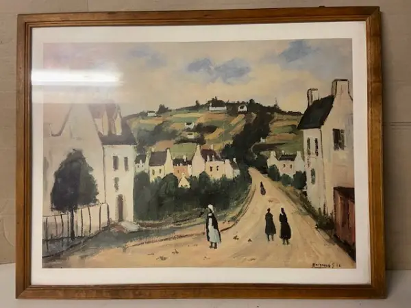 Gemälde (Druck) Borgeaud