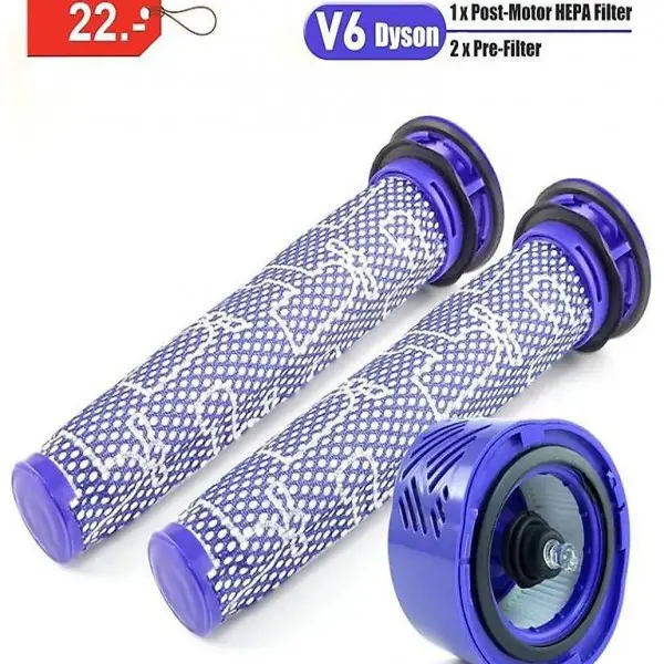  Filtro Pre Filtro Dyson V6 DC59 Prefilter Set 3 Pezzi Stück