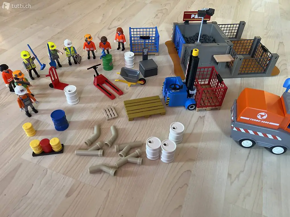 Playmobil Abfallentsorgung, Reinigungsfahrzeug