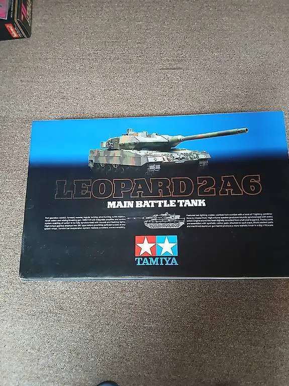 Leopard 2 A6 Main Battle Tank Tamiya Neu