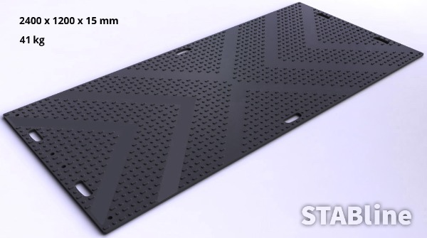 A vendre Plaques de roulage 2400x1200x15 (NEUVES) Protection