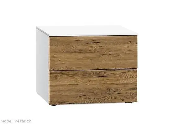 Nachttisch Balboas mit zwei Schubladen