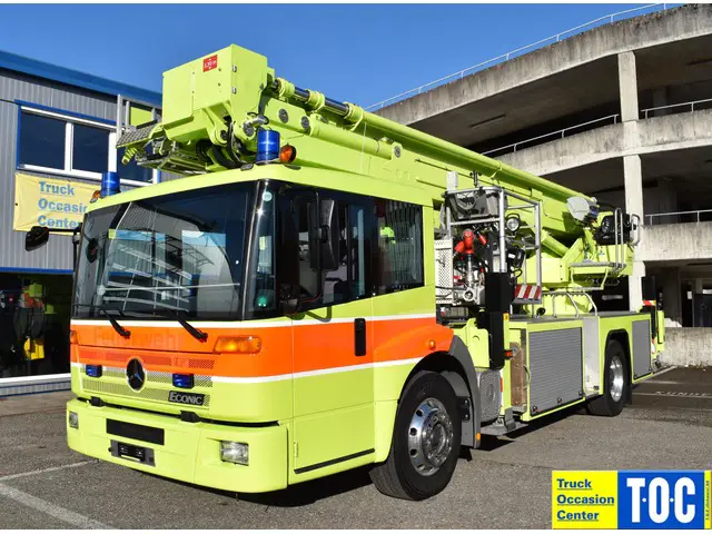 MERCEDES-BENZ, Econic 1828 Skylift 32m Steiger Feuerweh, Arbeitshebebühne