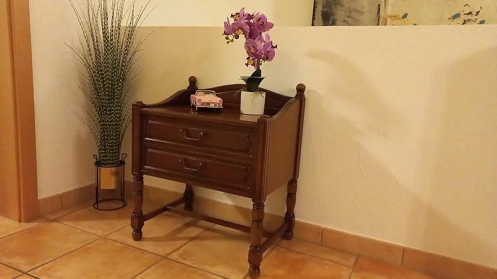 Schönes altes Holzmöbel Nachttisch Beistelltisch z.B. Shabby