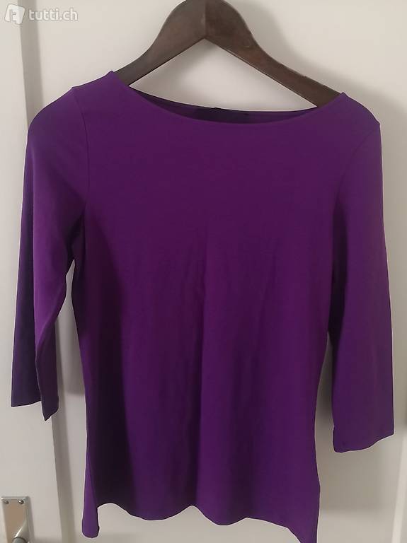 shirt in lila