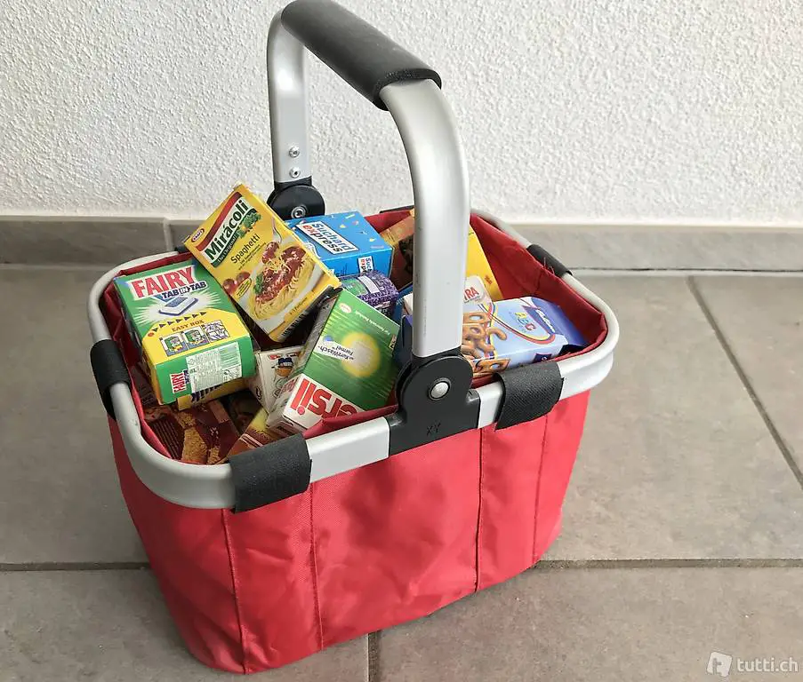 Einkaufskorb für Spielladen