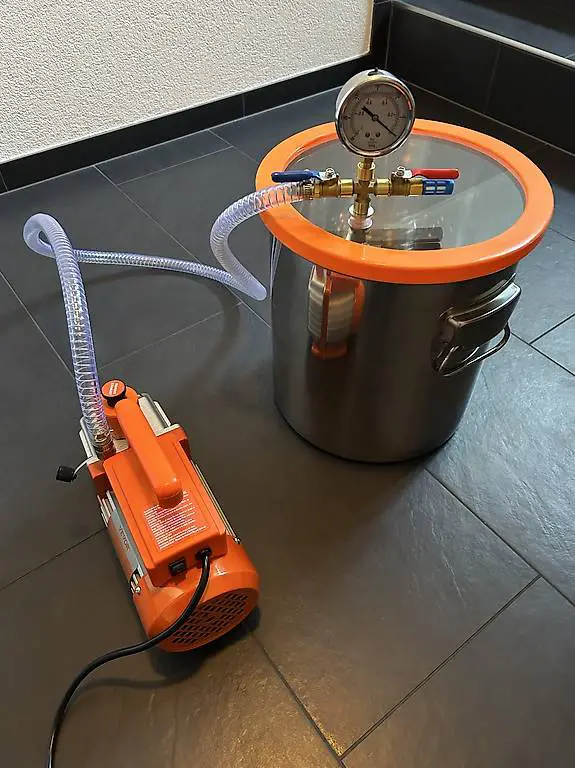 Vakuumpumpe mit Vakuumkammer