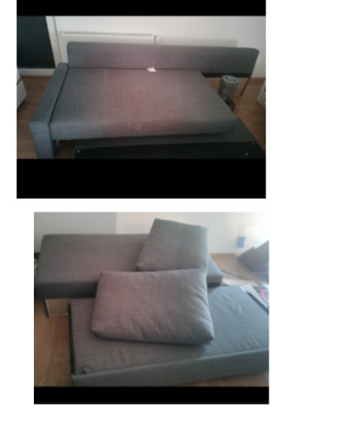 Bettsofa Ikea Barslöv gratis sehr guter Zustand