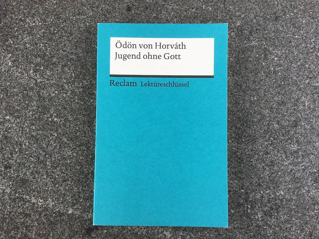 Jugend ohne Gott (Lektüreschlüssel)