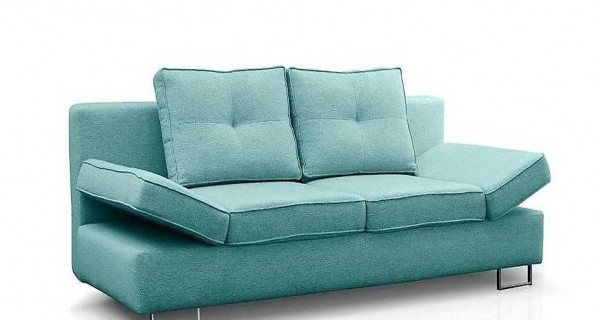  3 SITZ SOFA COUCH TEXTIL STOFF SCHLAFSOFA NEU MARTINA