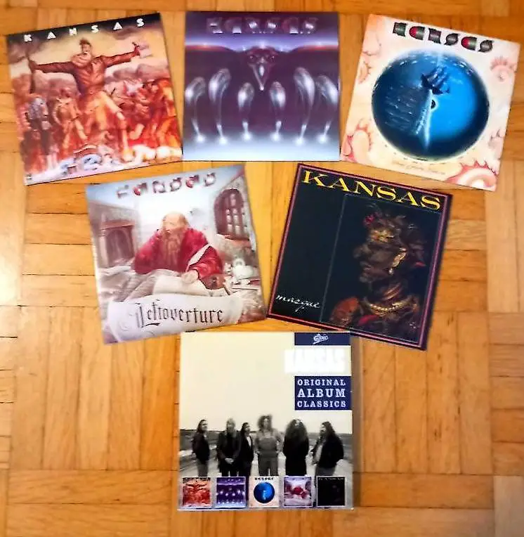 6 CD KANSAS vendo in cofanetto