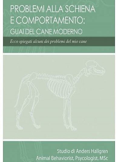  Libro PROBLEMI ALLA SCHIENA E COMPORTAMENTO (nuovo)
