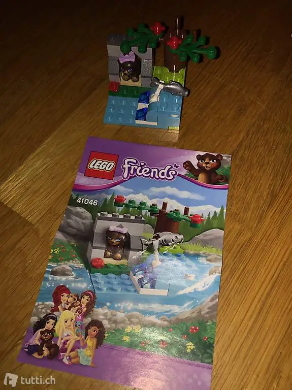 Lego Friends 41046 Braunbär am Fluss