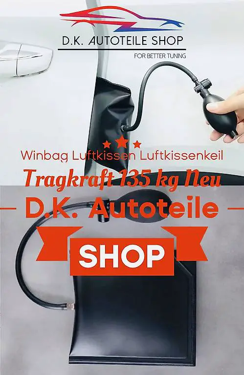 Winbag Luftkissen Luftkissenkeil Tragkraft 135 kg Neu