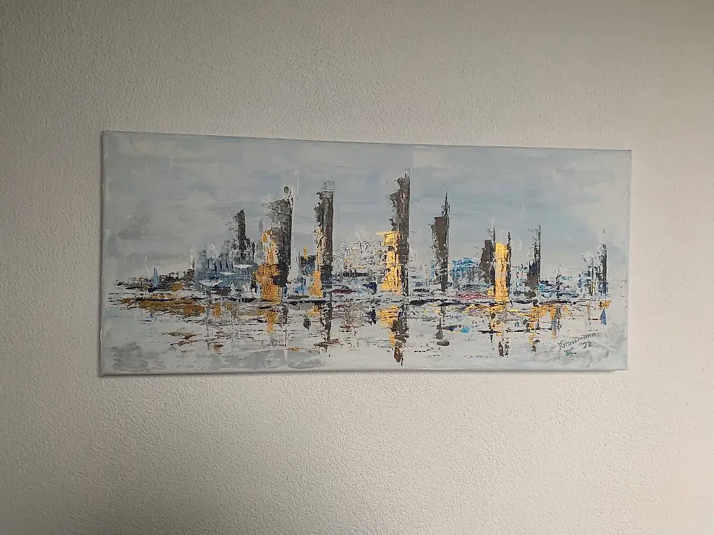 Glänzende Spiegelung