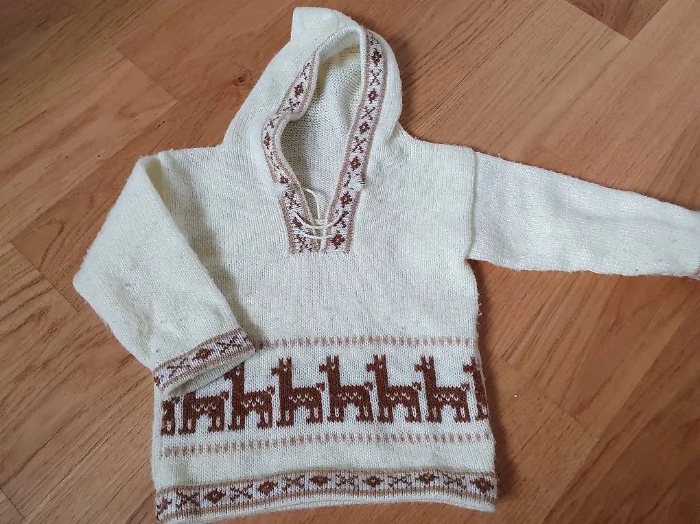 Wollpullover Gr 92/98