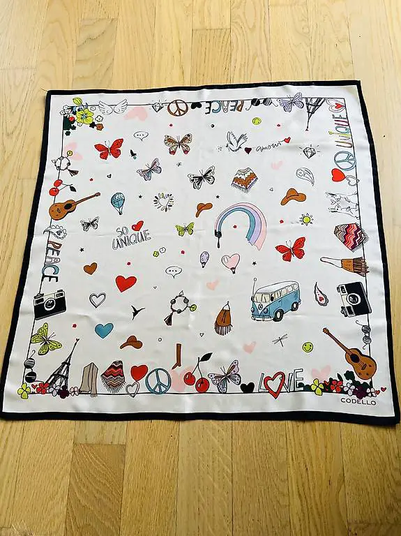 Seidentuch foulard Codello