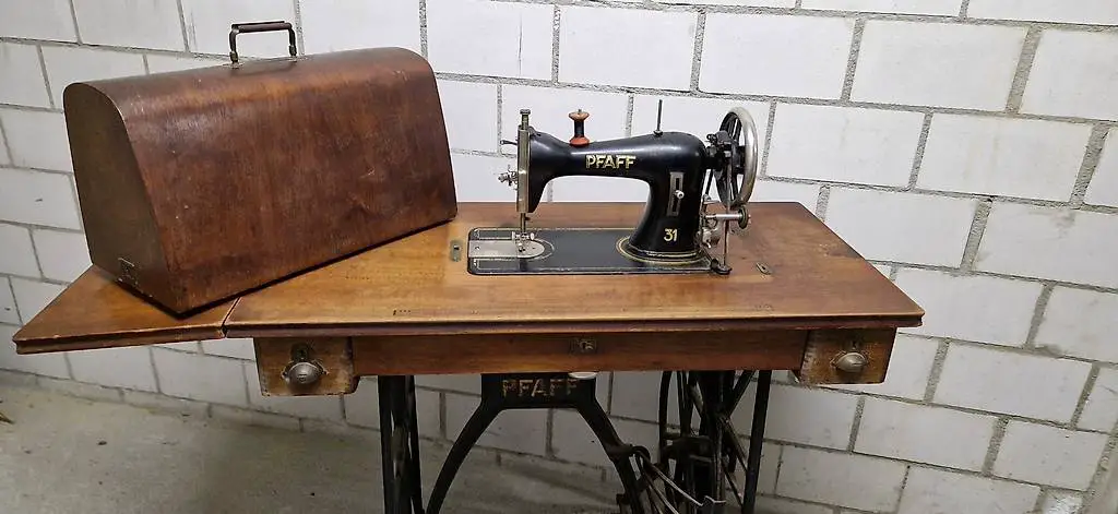 Antike Pfaff 31 Nähmaschine